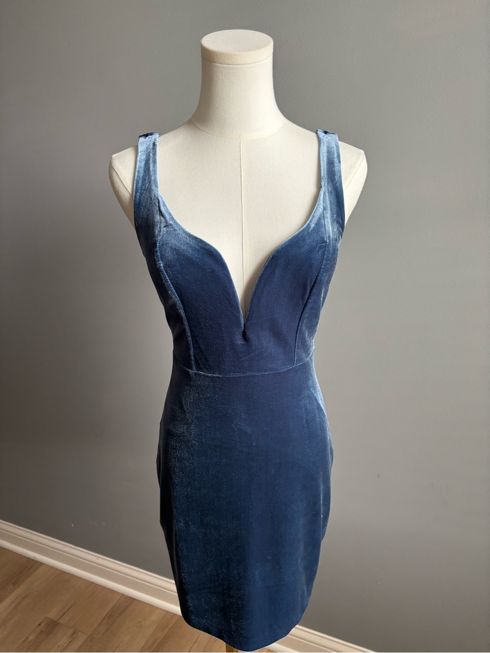 Express Velvet Mini Dress